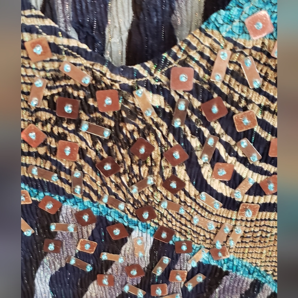 Alberto Makali V neck blouse Large - Picture 7 of 8